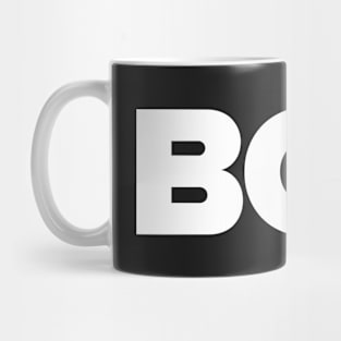 BCN - Barcelona proud city print - white Mug